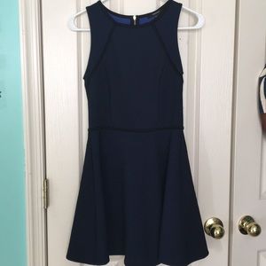 Dark Blue Semi-formal Dress
